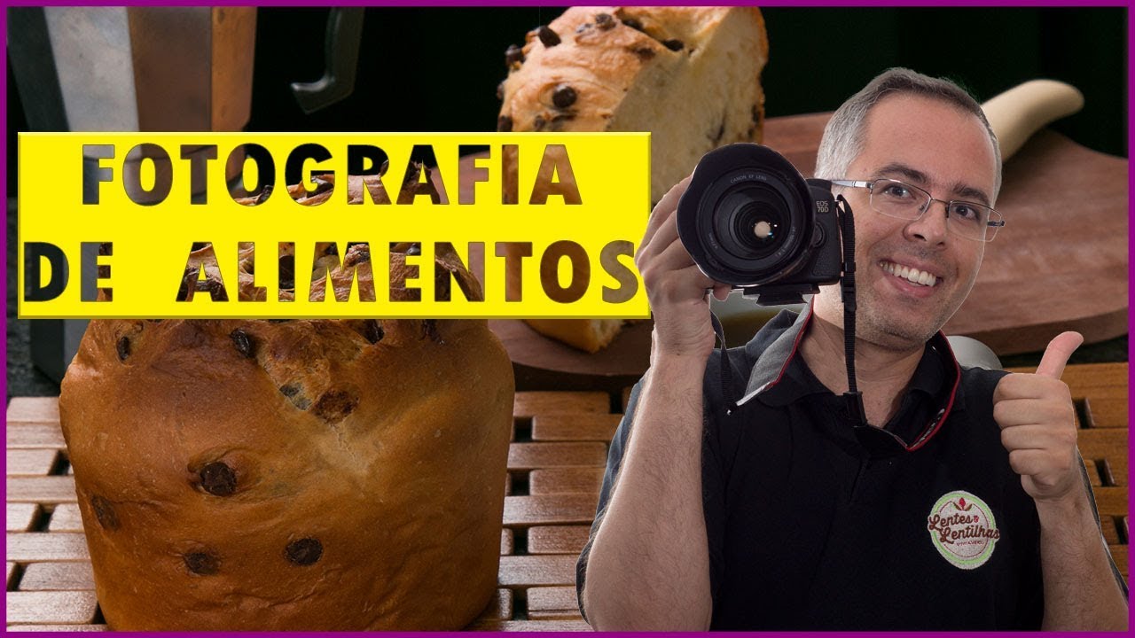 Fotografia de alimentos usando flash dedicado e rebatedor caseiro