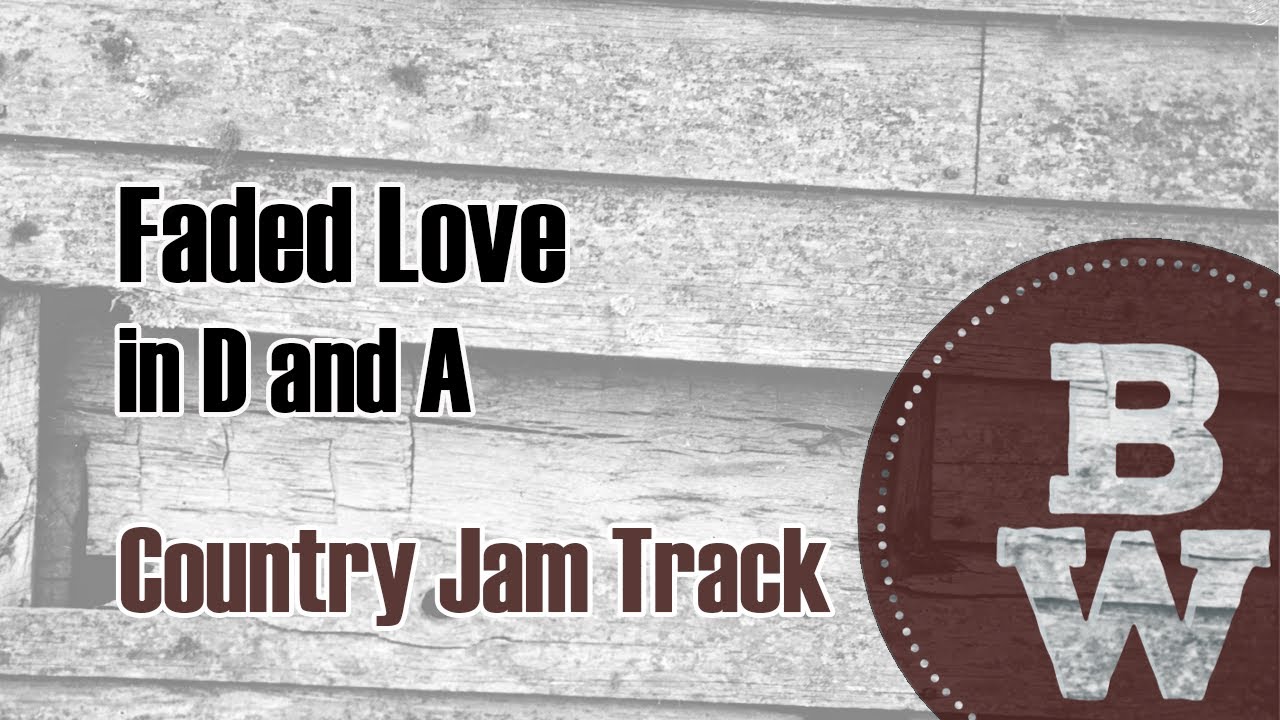 Faded Love - Western Swing Backing Track