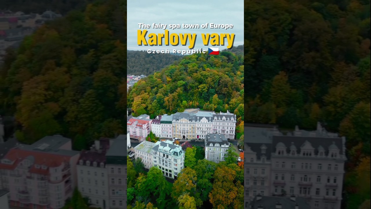 🇨🇿 Karlowe Wary: Bajkowe uzdrowisko w Czechach 🏰 #podr&oacute;że #czechy #czechy #karlovyvary