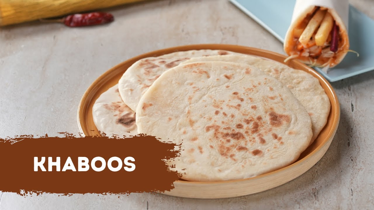Khaboos | घर पर खबूस कैसे बनाते हैं | Arabic Bread | अरबी ब्रेड | Sanjeev Kapoor Khazana
