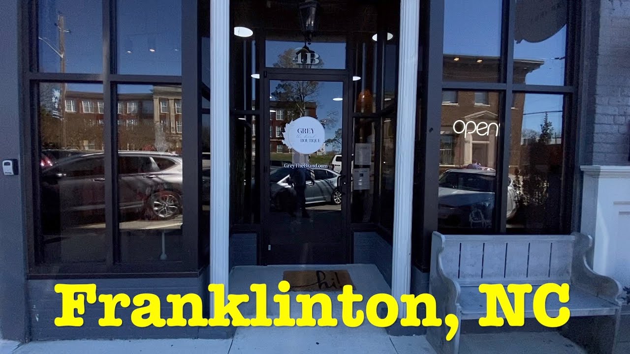 Franklinton | Town Center Walk Through |  Visit, shop, eat, move to, or start a business