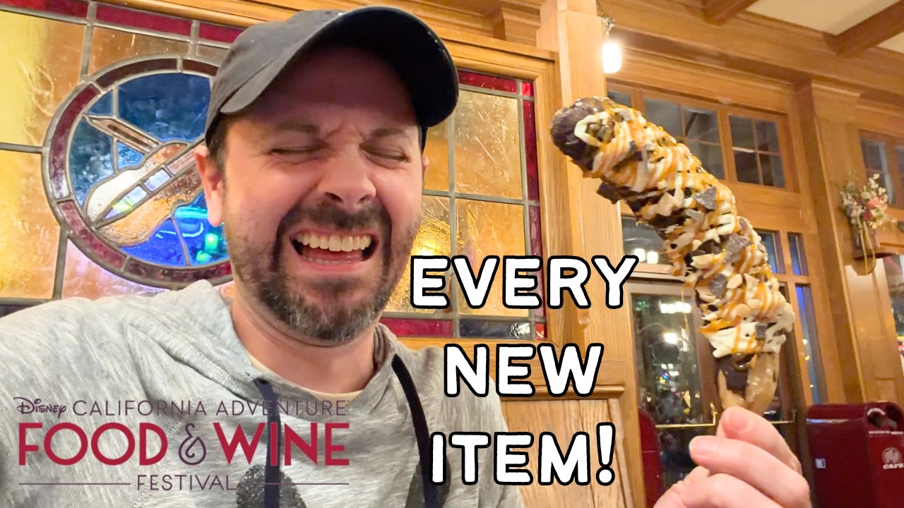 Trying Every NEW Food & Drink at the 2026 Disney California Adventure Food & Wine Festival