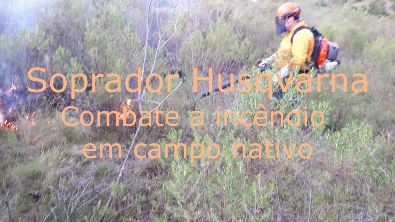 Combate a inc&ecirc;ndio com soprador