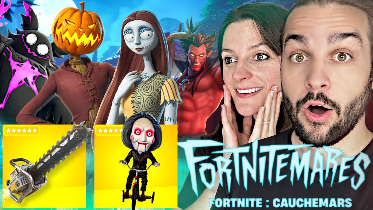 FORTNITE CAUCHEMARS EST ARRIVÉ SUR FORTNITE HALLOWEEN ! FORTNITEMARES 2024