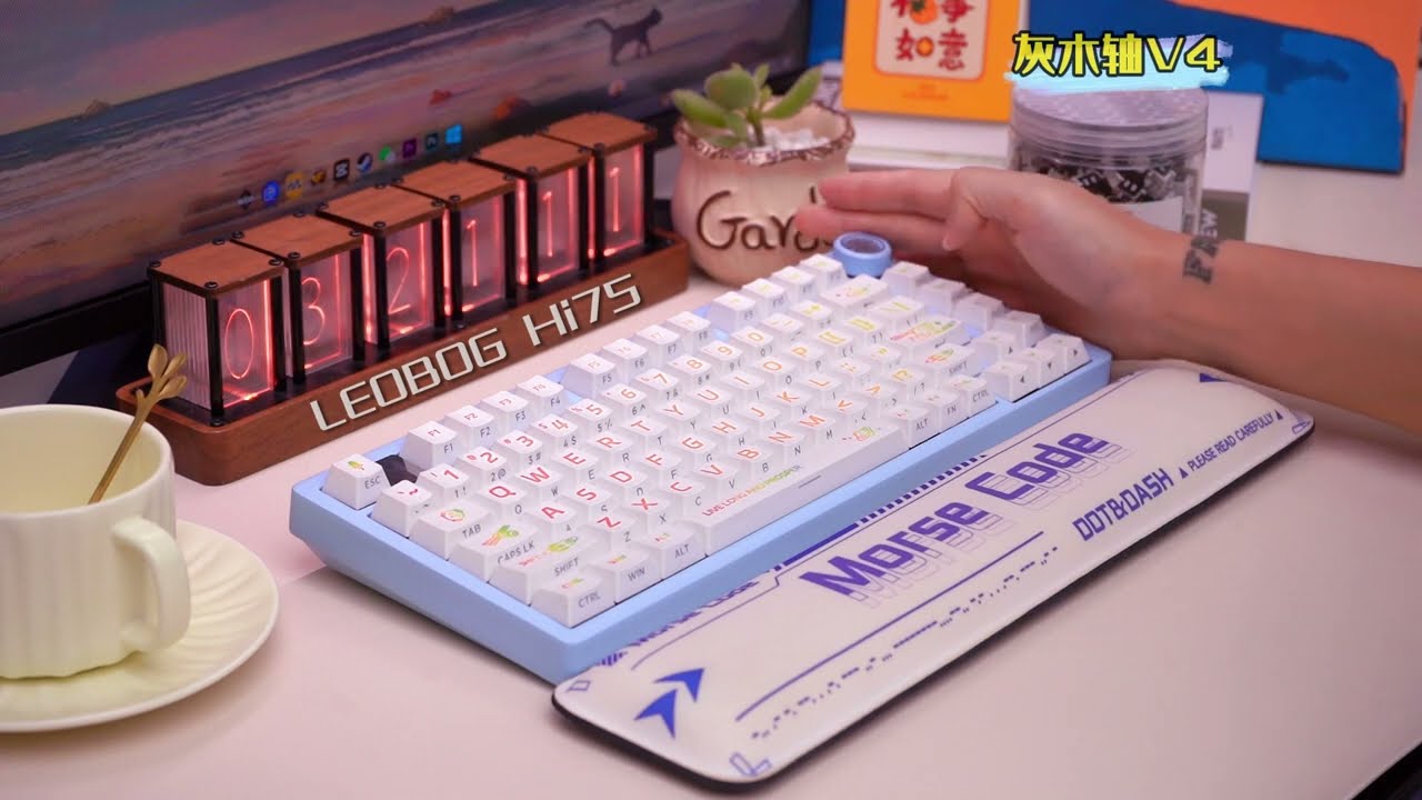 Switch b&agrave;n ph&iacute;m cơ - Gray Wood Shaft V4 Switch(Douyin Mechanical Keyboard)