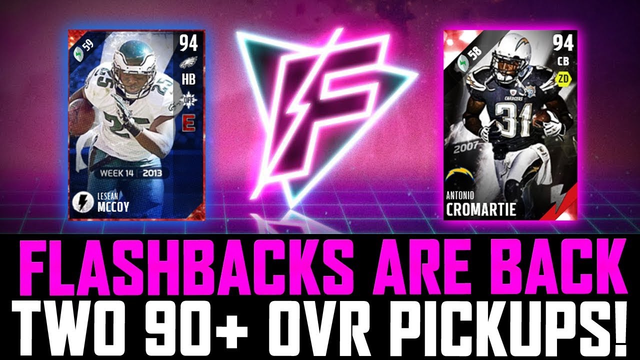 MUT 18 | FLASHBACK FRIDAY IS BACK! | TWO 90+ OVR CARD PICKUPS! LINEUP UPDATE!
