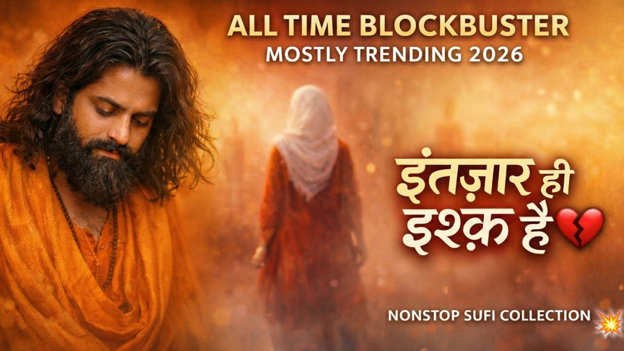 Intezaar Hi Ishq Hai 💔 | Nonstop Sufi Collection | All Time Blockbuster 2026 | Salman Sufi Studio