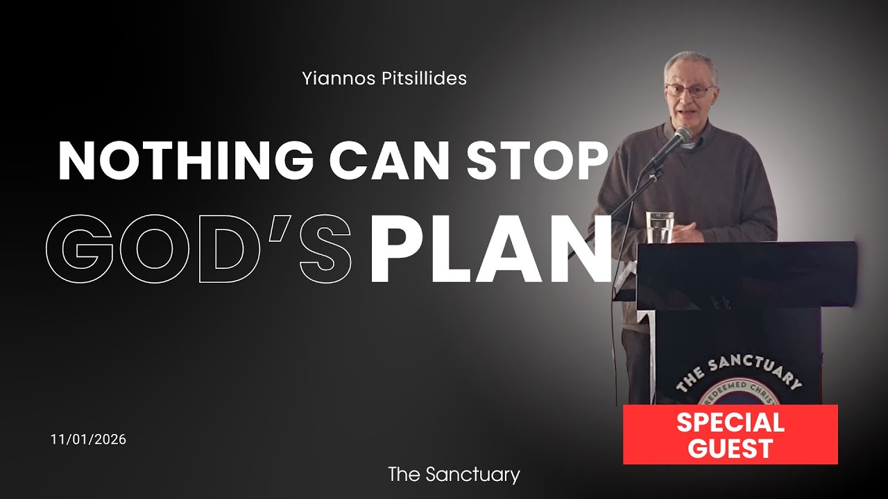 Nothing can stop God's plan - Yiannos Pitsillides