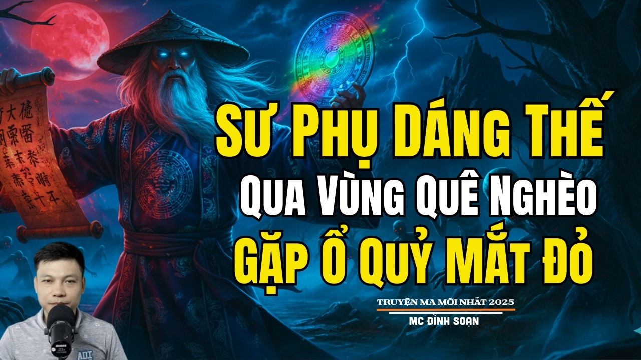 SƯ PHỤ DÁNG THẾ QUA VÙNG QUÊ NGHÈO GẶP Ổ QUỶ MẮT ĐỎ| Truyện Ma Đình Soạn -Chuyện Ma kinh dị Mới Nhất