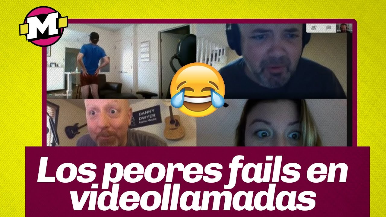 Las peores embarradas en medio de videollamadas