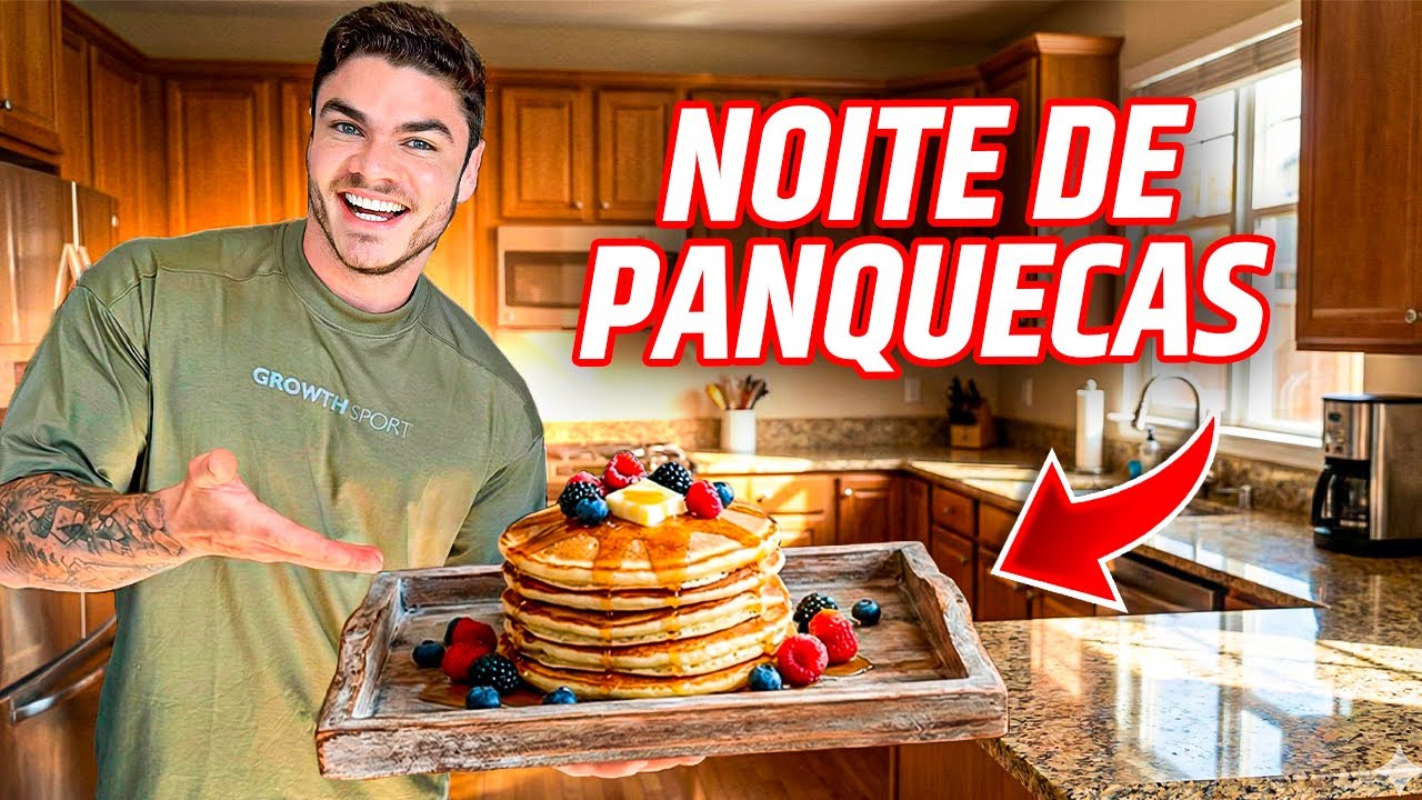 FAZENDO RODÍZIO DE PANQUECAS PRA GALERA!