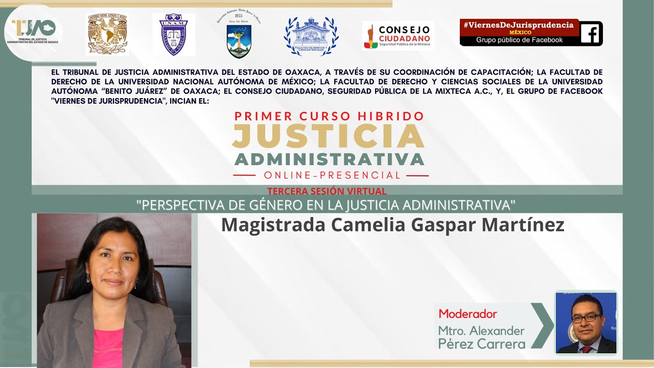 🔴 𝗣𝗲𝗿𝘀𝗽𝗲𝗰𝘁𝗶𝘃𝗮 𝗱𝗲 𝗚é𝗻𝗲𝗿𝗼 𝗲𝗻 𝗹𝗮 𝗝𝘂𝘀𝘁𝗶𝗰𝗶𝗮 𝗔𝗱𝗺𝗶𝗻𝗶𝘀𝘁𝗿𝗮𝘁𝗶𝘃𝗮