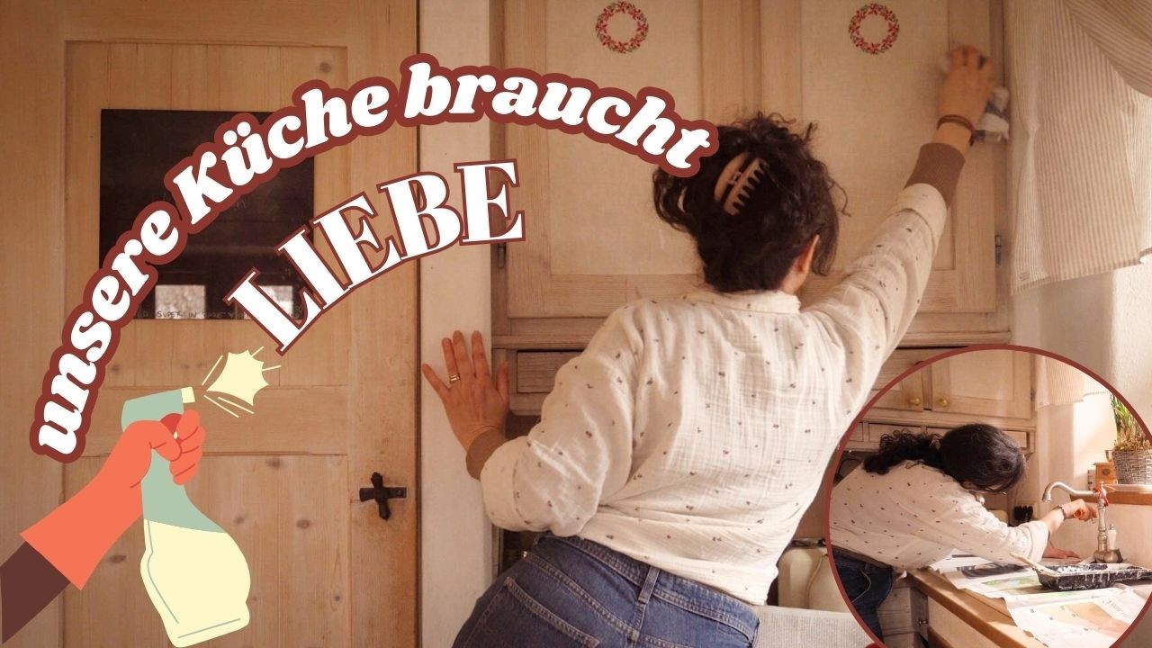 Wir machen unsere Küche frühlingsfit 🌷 Putzen & DIY Deko
