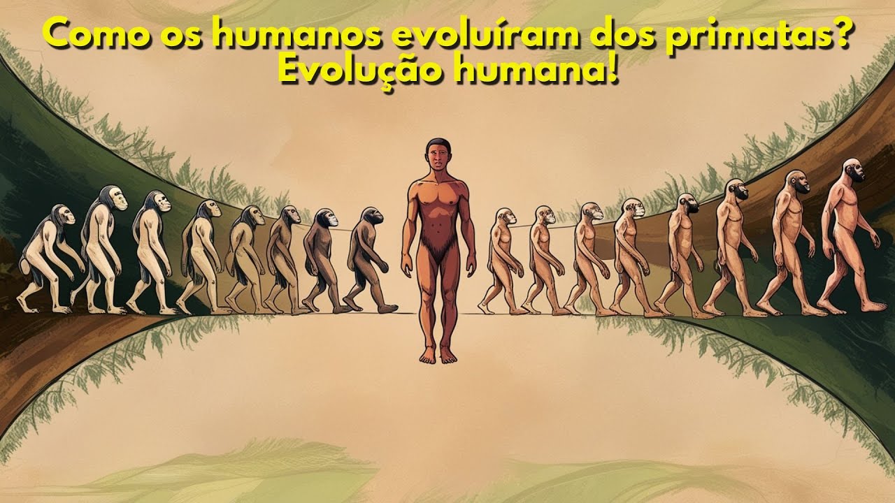 Como os humanos evolu&iacute;ram dos primatas? Evolu&ccedil;&atilde;o humana!
