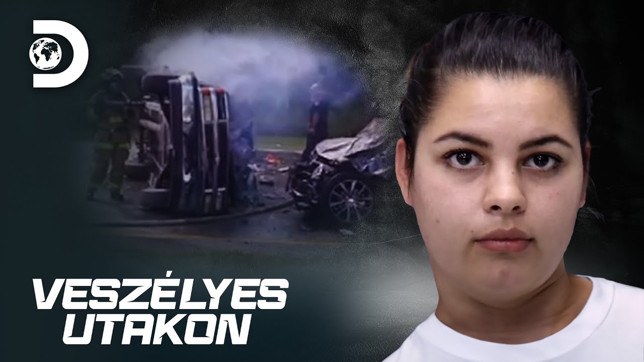 Átfordulás az autópályán | Veszélyes utakon