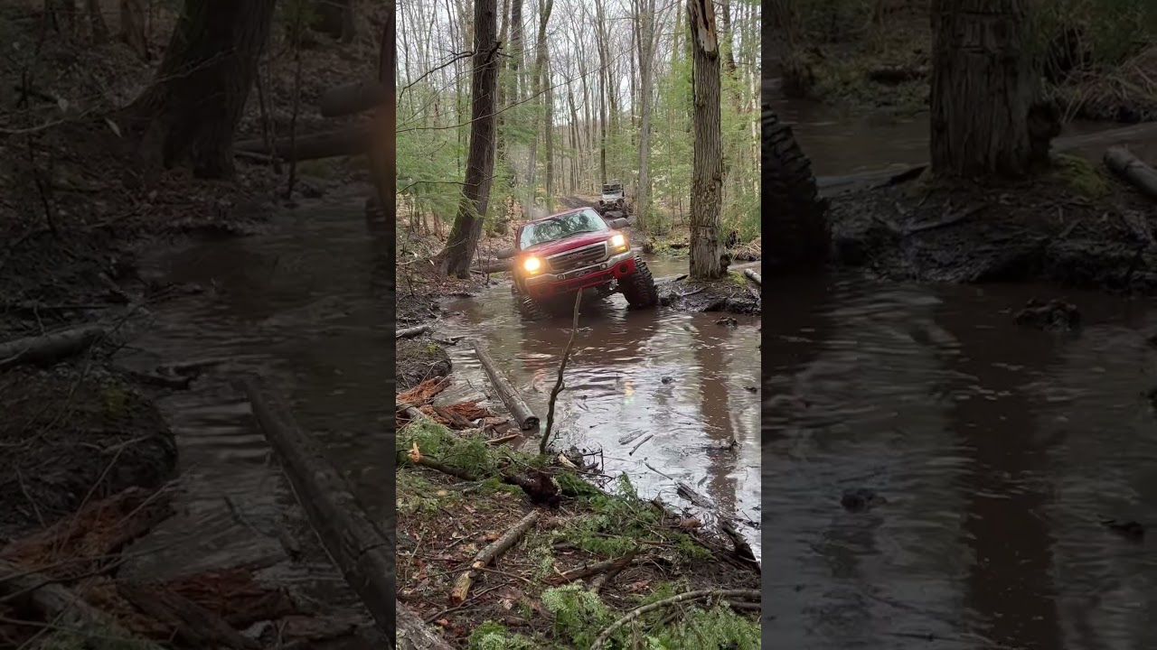 6.0 ls GMC on boggers #4x4 #chevy4x4 #offroad #automobile #boggers