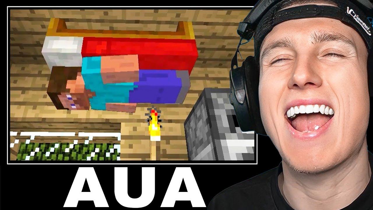 MINECRAFT NICHT LACHEN CHALLENGE