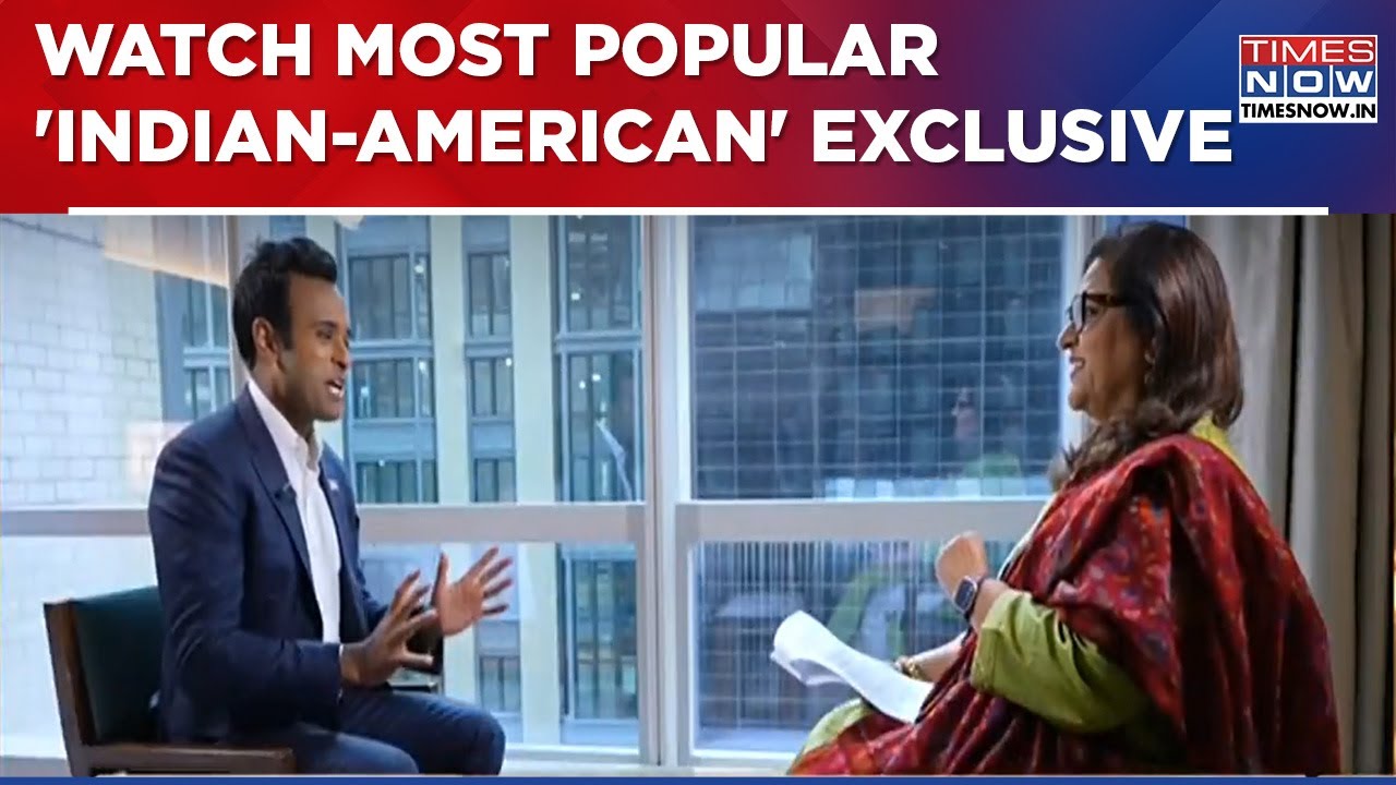 Vivek Ramaswamy Explosive Interview With Navika Kumar - Speaks On PM Modi, US Polls, Faith & More