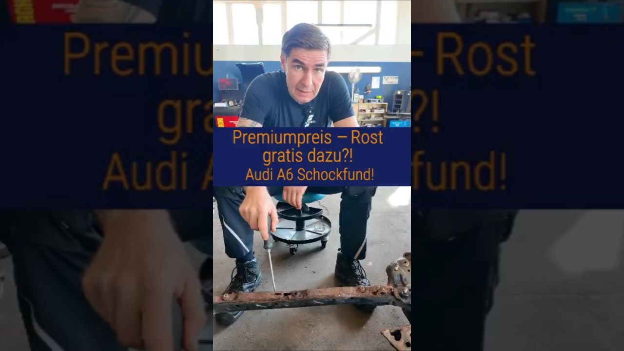 🤯 Audi A6 Quattro: Luxusauto mit Rostproblem #kfz #kfzler #kfzwerkstatt&nbsp;