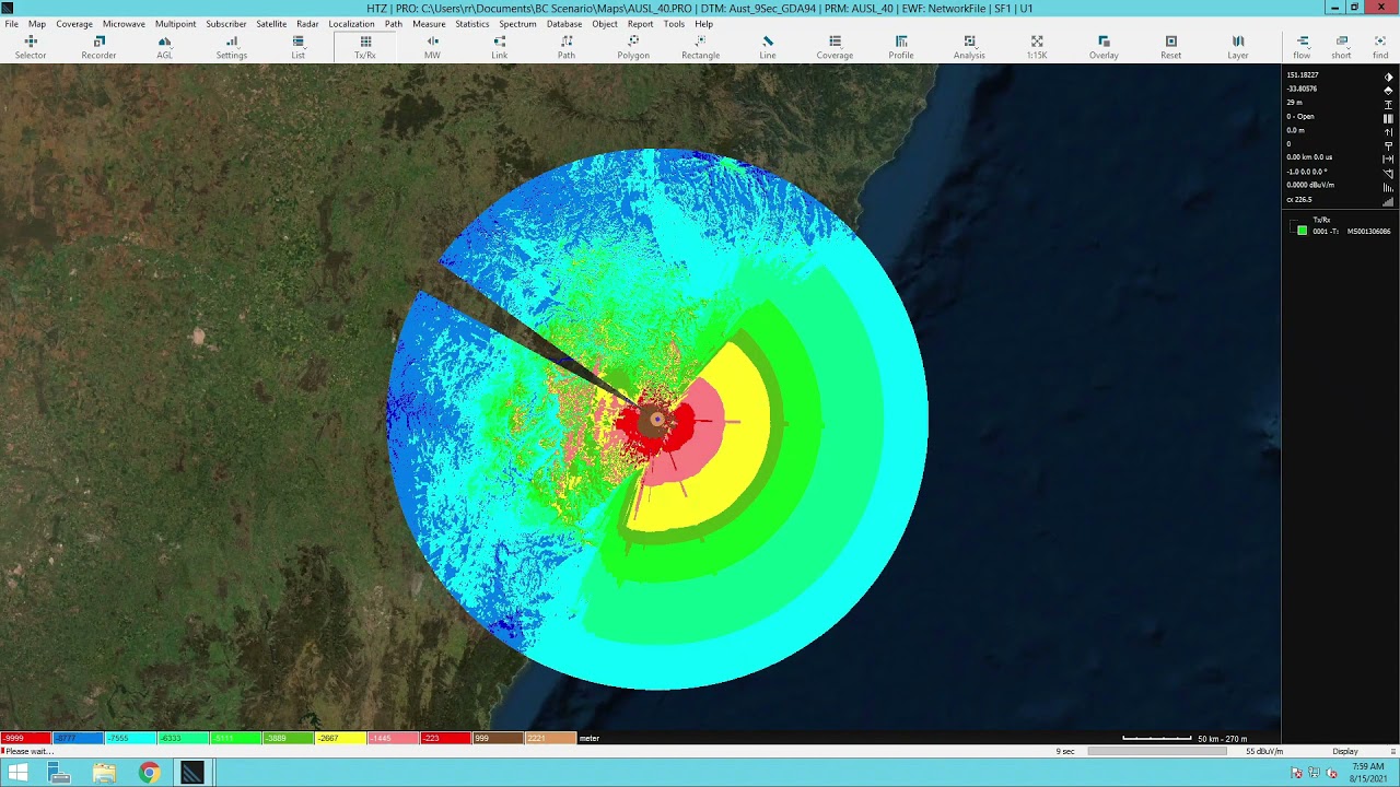 Broadcast Frequency Coordination using ICS Manager and HTZ Communications