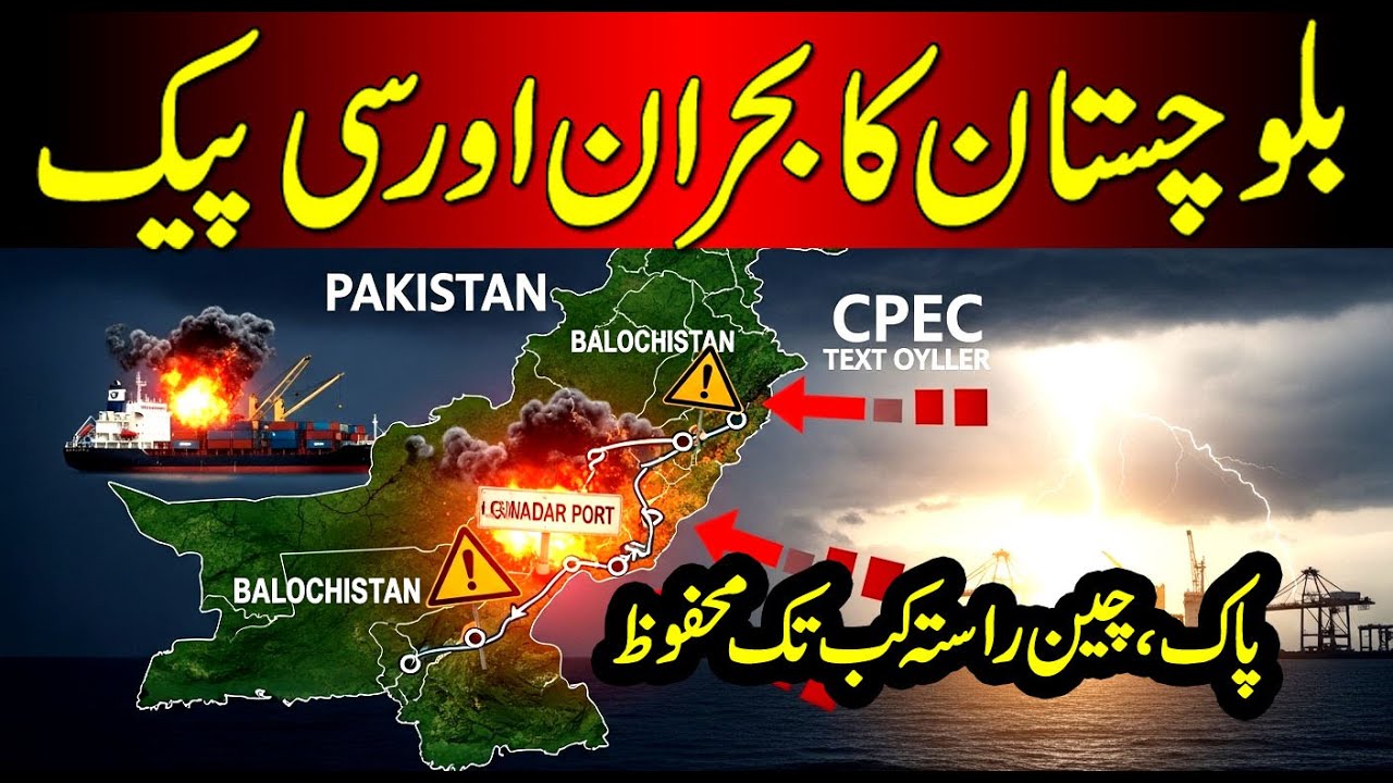 Balochistan Crisis Threatens CPEC: The Biggest Risk to Pakistan-China Corridor | Breaking News