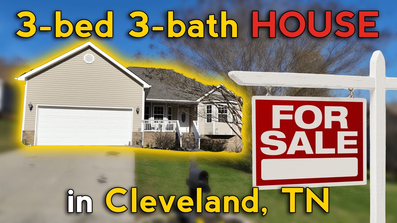 Home for sale in Cleveland, TN | 3-Bed, 2-Bath Ranch-style Gem!