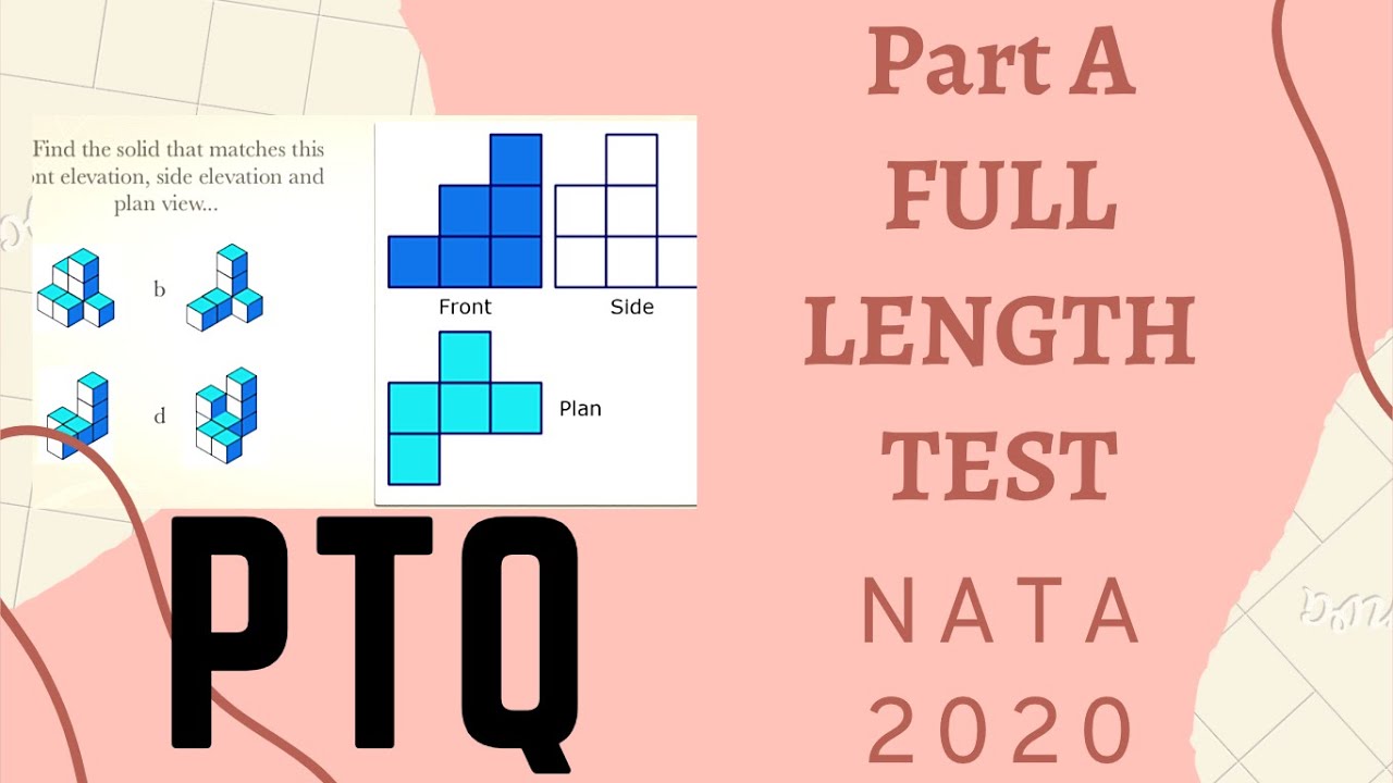 Preferential Type Questions | PART A full length test | for NATA 2020 | NATA 2020 preparation