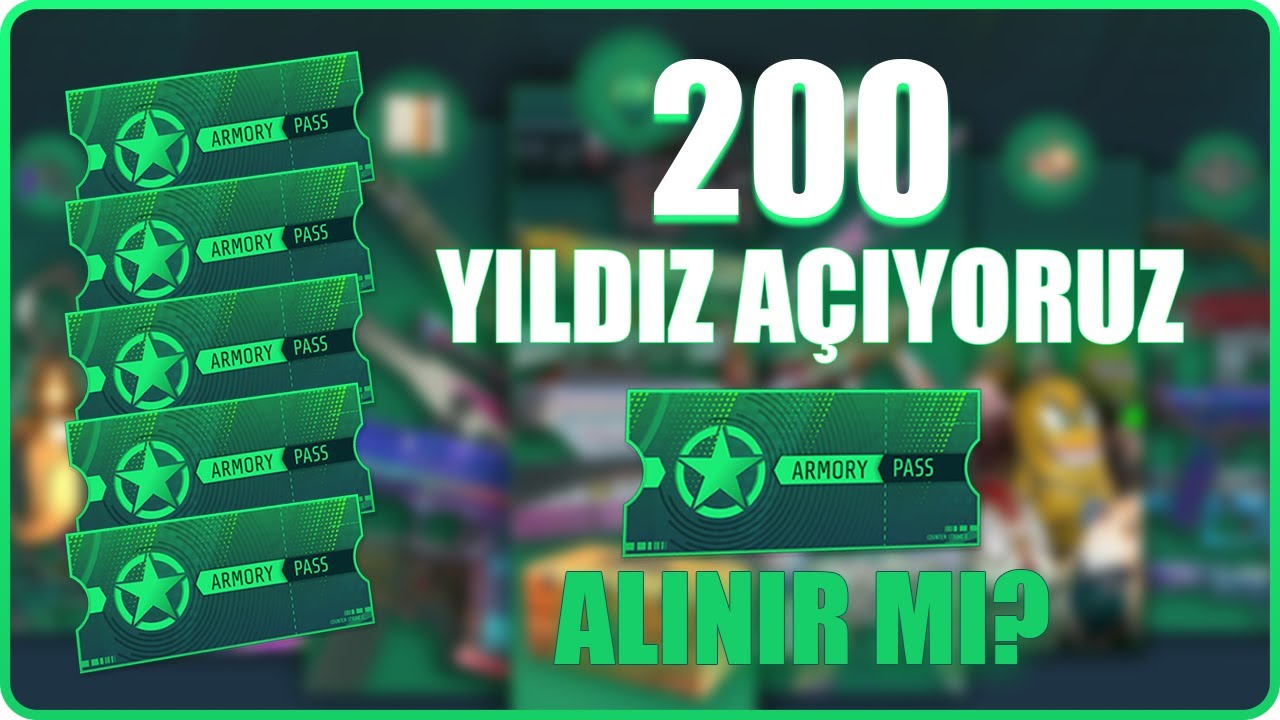 CS2 Armory Pass'de 200 Yıldız Açtık! Armory Pass Almak Mantıklı!