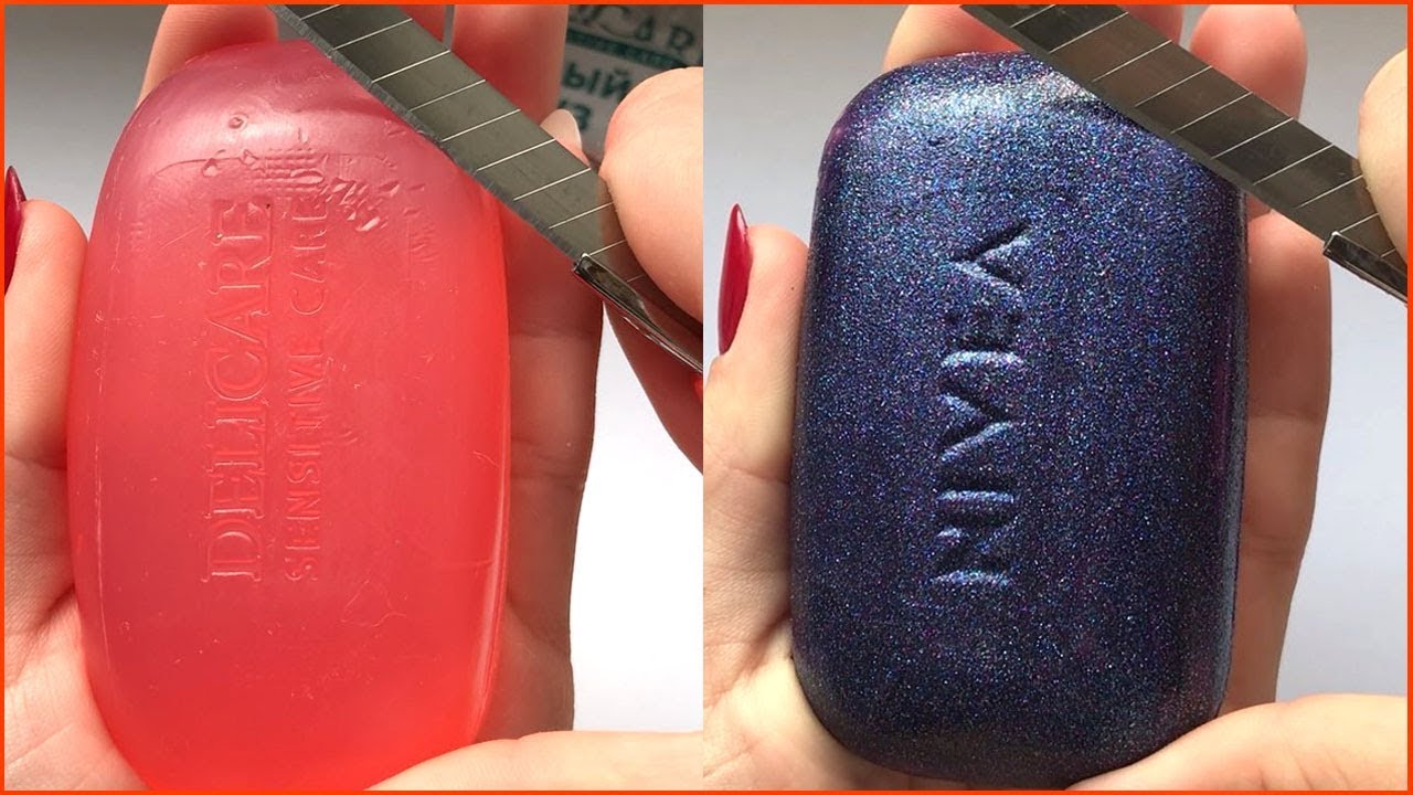 Soap Carving ASMR ! Relaxing Sounds ! (no talking) Satisfying ASMR Video #03
