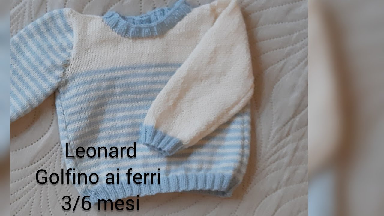 Golfino baby ai ferri/ golfino Leonard
