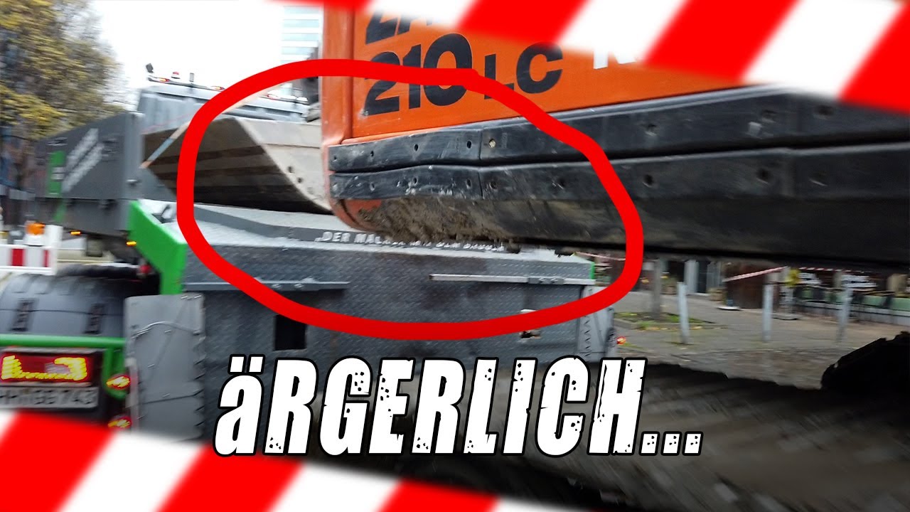 Maschine WIEDER beschädigt ... | Der Macker mit dem Bagger