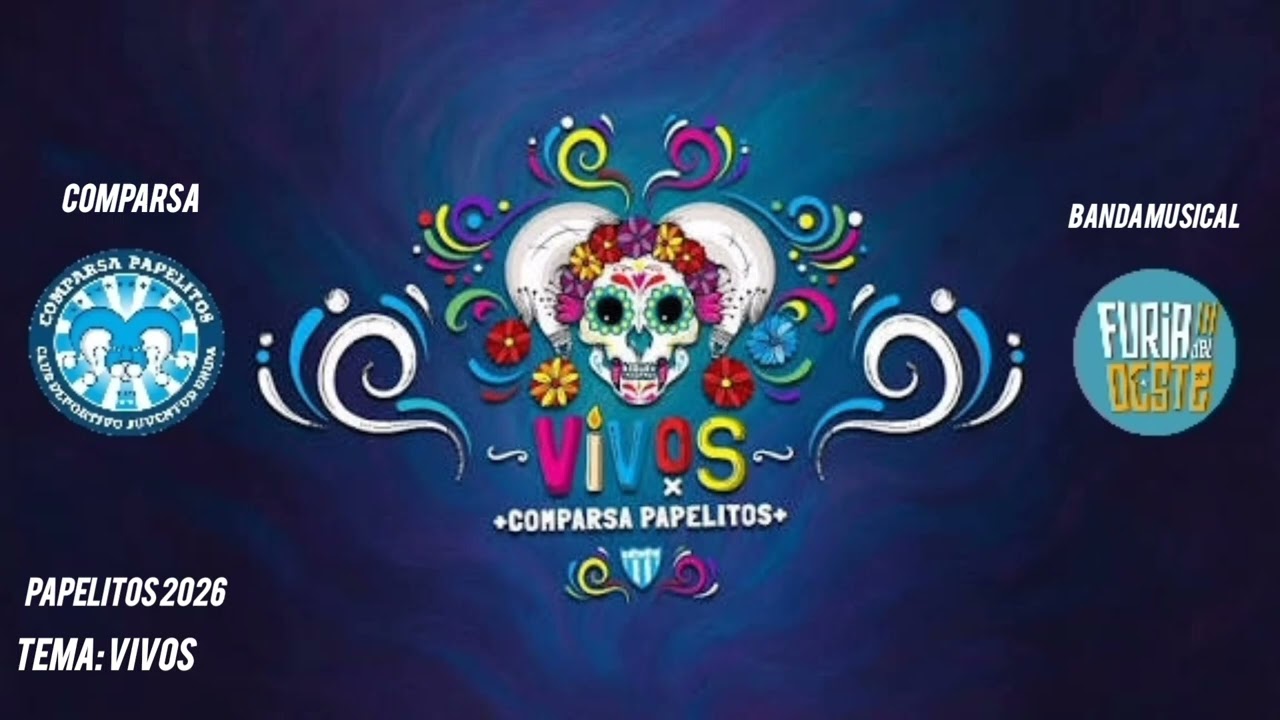 vivos|Comparsa Papelitos 2026 |Furia del Oeste |Carnaval de Gualeguaychú