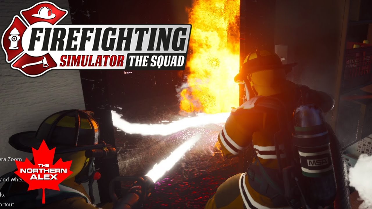 Firefighting Simulator - The Squad | Fighting Fires with Jeff