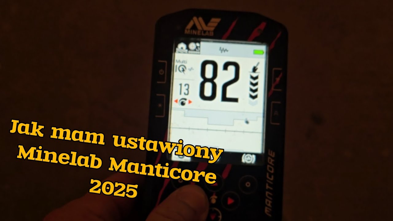 Moje Ustawienia Minelab Manticore 2025