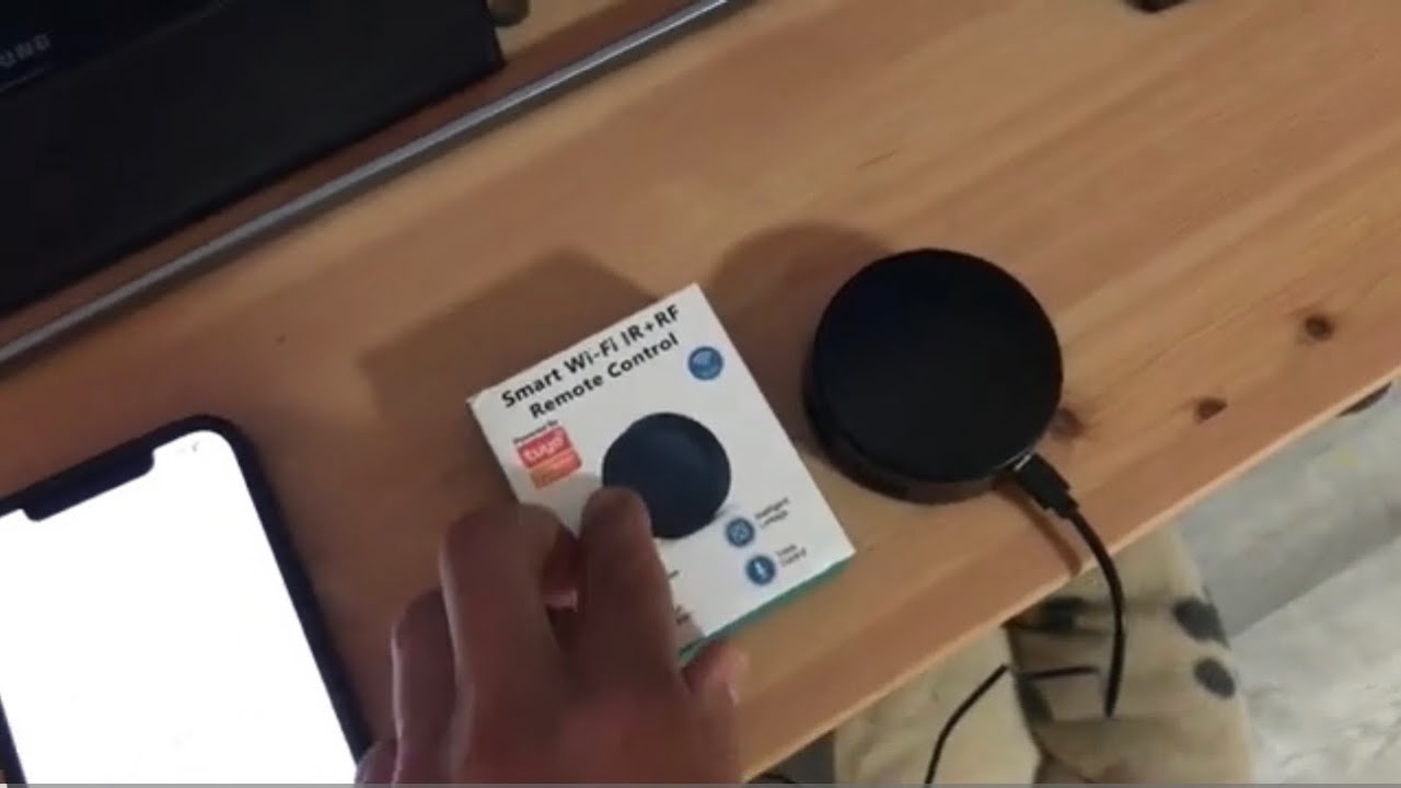 Control remoto universal Tuya Smart Wi-Fi IR + RF