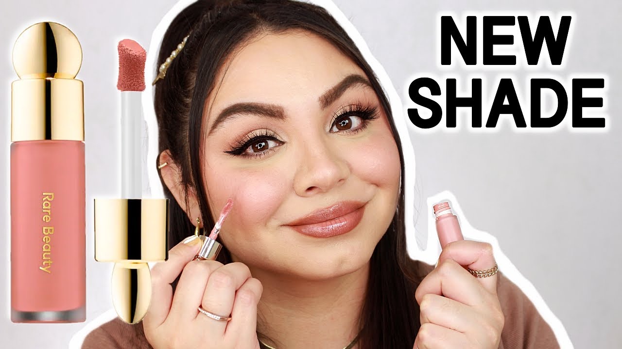 New Rare Beauty Soft Pinch Liquid Blush Review in shade HOPE