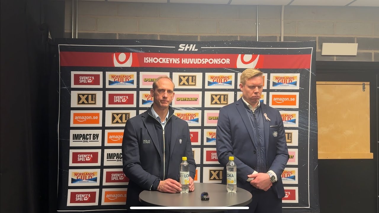 Presskonferens LHC-HV71