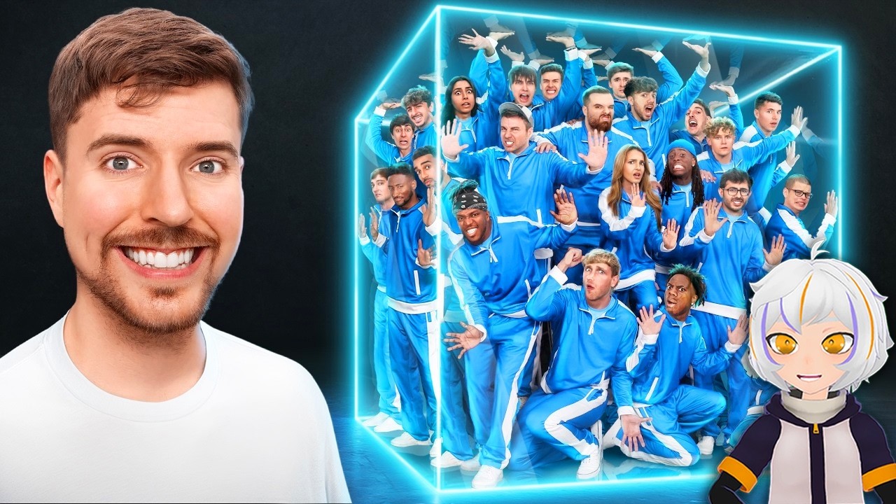 50 Youtubers Pelean Por $1,000,000 | ChuyMine REACCIONA a MrBeast
