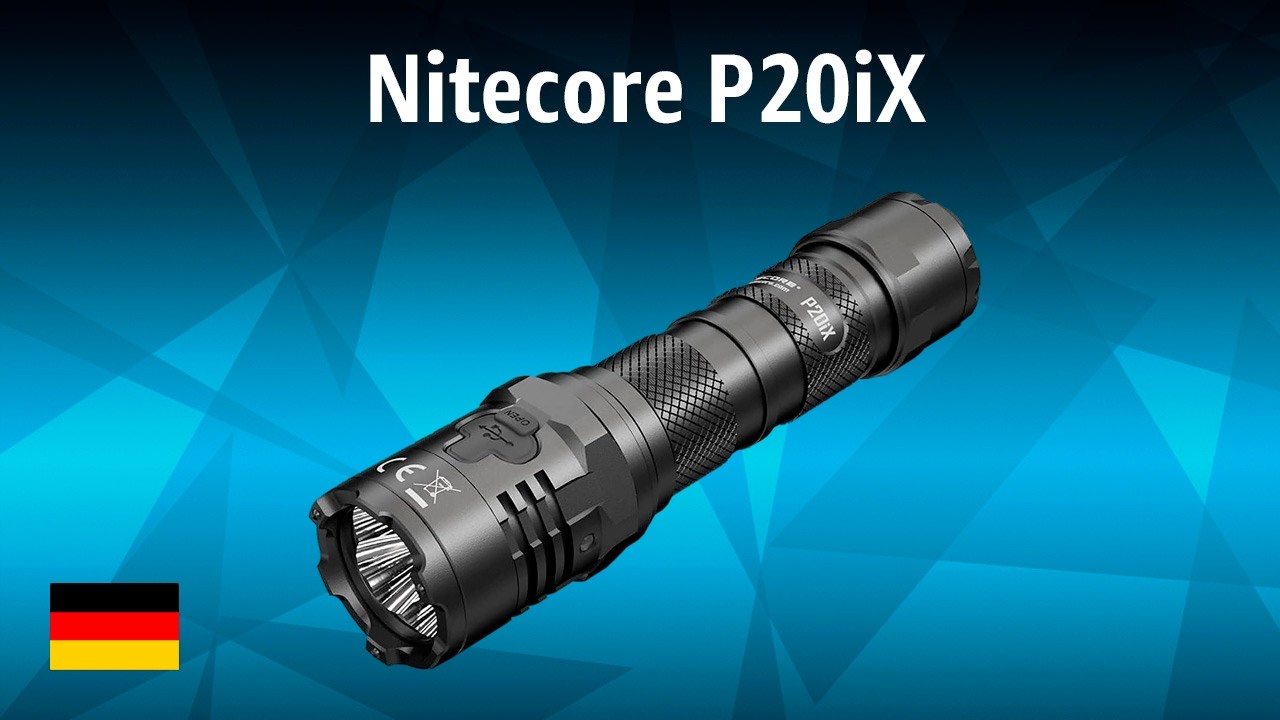 Taschenlampe Nitecore P20iX | TEST | Deutsch
