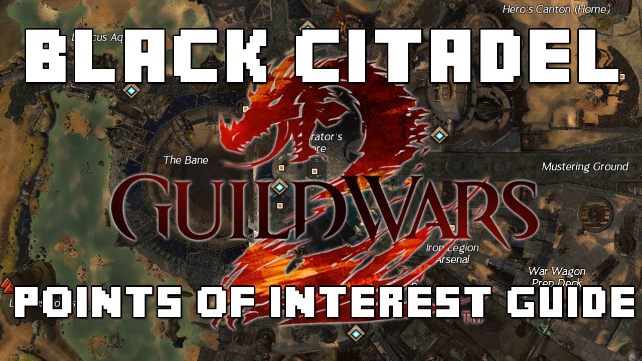 Guild Wars 2 - Complete Black Citadel Point of Interest Guide