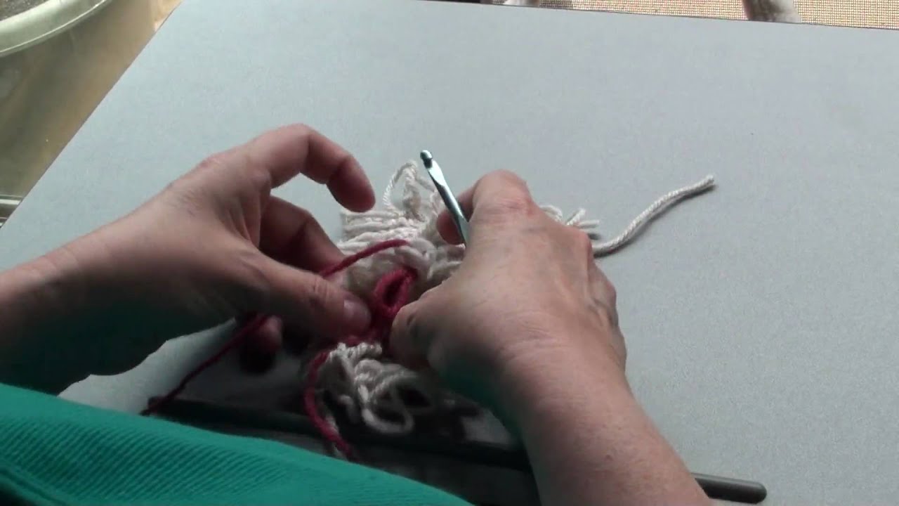 Assembling Hairpin Lace Strips