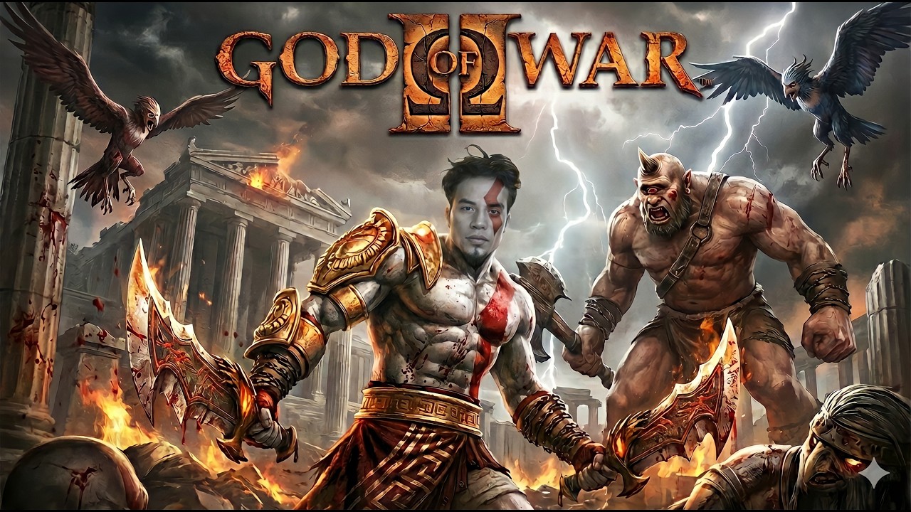 SORE ANAK BAIK KRATOS - GOD OF WAR 2 PS2 PART 3 #shorts #godofwar2 #fyp