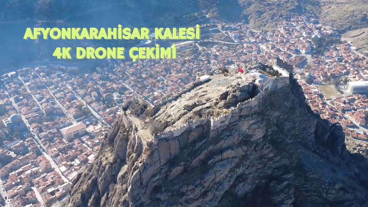 AFYONKARAHİSAR KALESİ DRONE ÇEKİMİ