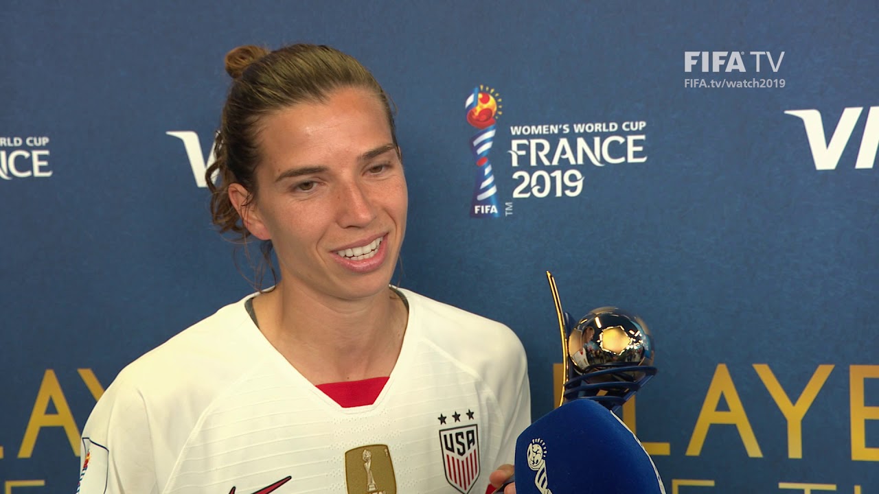 Tobin Heath – Player of the Match – Sweden v USA