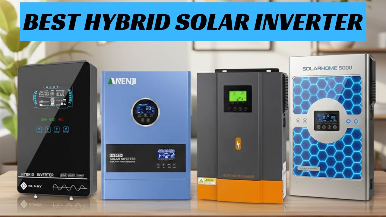 Best Solar Inverters 2025 🔋Top 5 Hybrid Solar Inverters for Home & Business