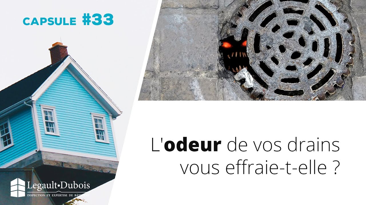 Capsule habitation #33 | L'odeur de vos drains vous effraie-t-elle ?