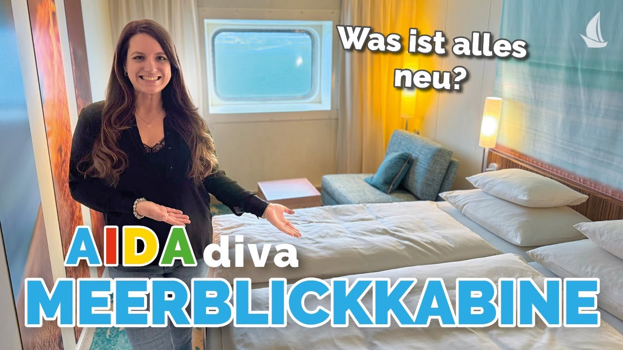 AIDAdiva Meerblickkabine 4251: alt trifft neu – unser Eindruck