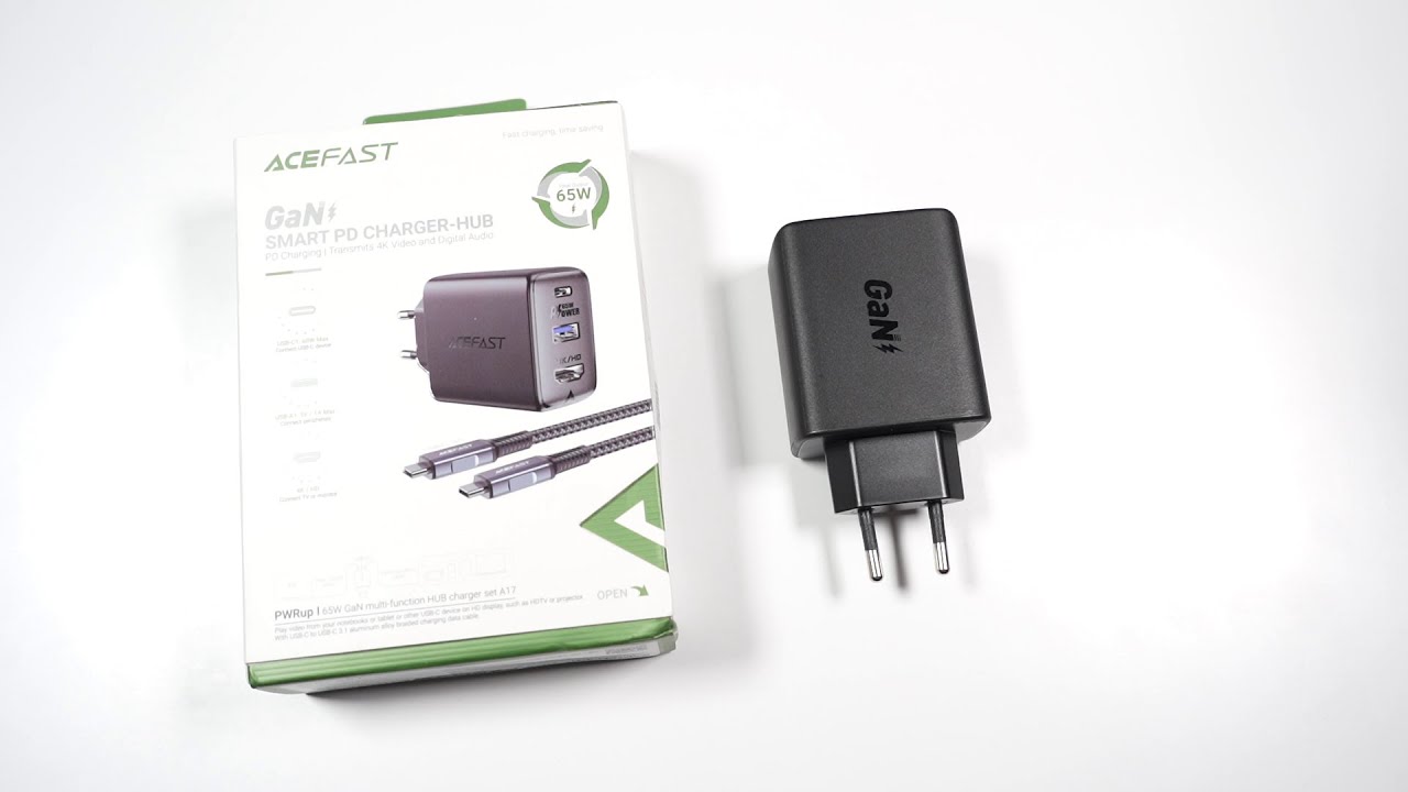 Безумная gan-зарядка с HDMI | ACEFAST на 65 Вт
