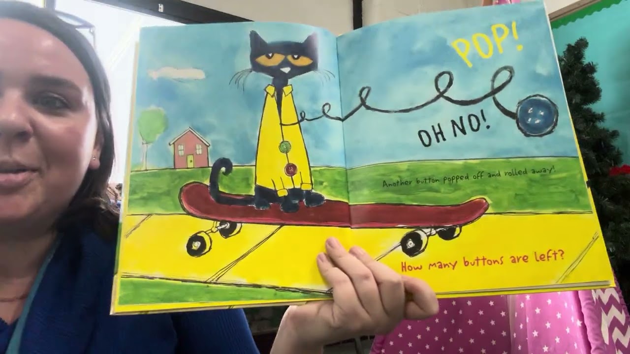 Pete the Cat and His Four Groovy Buttons by Eric Litwin 