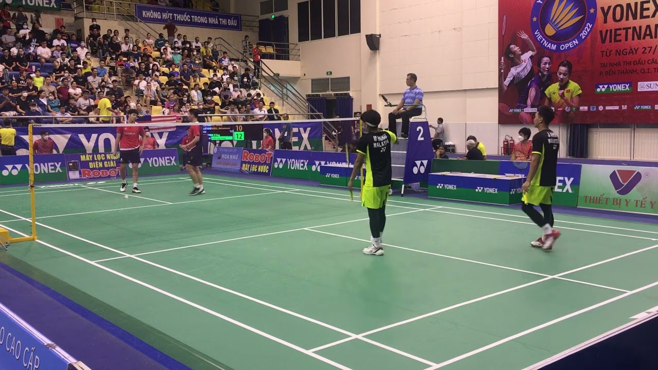 Junaidi ARIF/ Muhammad HAIKAL vs HE Ji Ting/ ZHOU Hao Dong | Semi Final Vietnam Open 2022